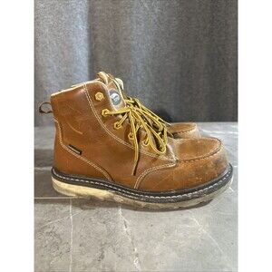 Avenger Work Boots Steel Toe Brown Lace Up A7551 Women’s US 9M B14